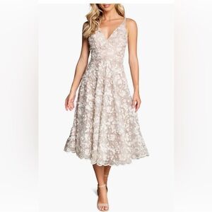 Dress The Population Elisa A Line Dress size Medium